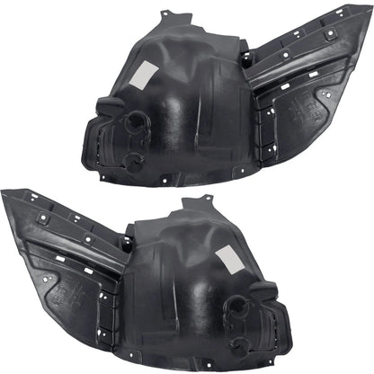 2pc Inner Fender Liner Compatible with BMW Z4 2009-2016 BM1248117 BM1249117 Front Passenger and Driver