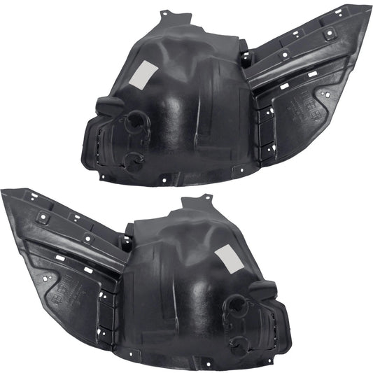 2pc Inner Fender Liner Compatible with BMW Z4 2009-2016 BM1248117 BM1249117 Front Passenger and Driver