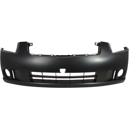 Primed Front Bumper Cover Replacement For Nissan Sentra 2007-2009 NI1000241