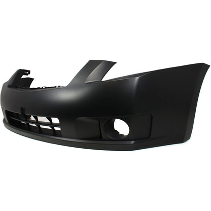 Primed Front Bumper Cover Replacement For Nissan Sentra 2007-2009 NI1000241