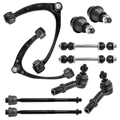 10pc K80669 K80670 K700432 K6541 EV800084 ES800223 Front Upper Control Arm Ball Joint Sway Bar for Chevy Cadillac for GMC Sierra 2007 2008 2009 2010 2011 2012 2013 2014