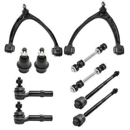 10pc K80669 K80670 K700432 K6541 EV800084 ES800223 Front Upper Control Arm Ball Joint Sway Bar for Chevy Cadillac for GMC Sierra 2007 2008 2009 2010 2011 2012 2013 2014