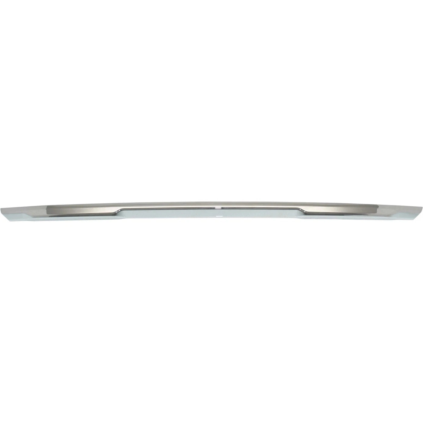 Primed Rear Upper Bumper Trim Cover Molding 850726FL1A NI1144107 Replacement For Nissan Rogue 2014 2015 2016 2017 2018 2019 2020 Chrome