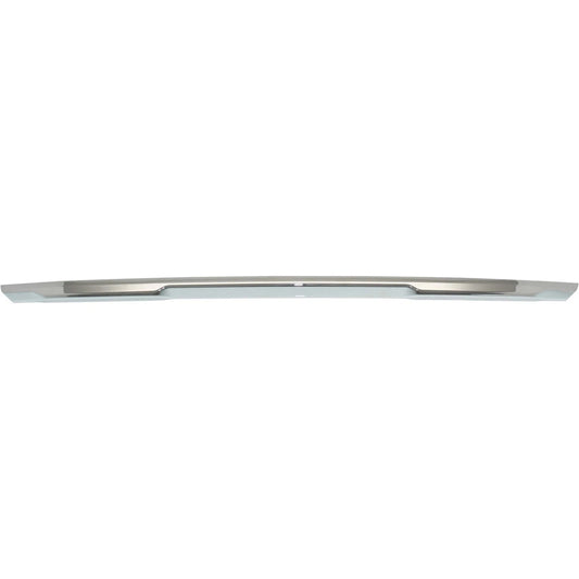 Primed Rear Upper Bumper Trim Cover Molding 850726FL1A NI1144107 Replacement For Nissan Rogue 2014 2015 2016 2017 2018 2019 2020 Chrome