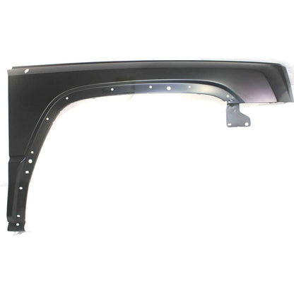 Primed Fender Replacement For Jeep Commander 2006 2007 2008 2009 2010 Front Passenger Side 55369218AB CH1241249