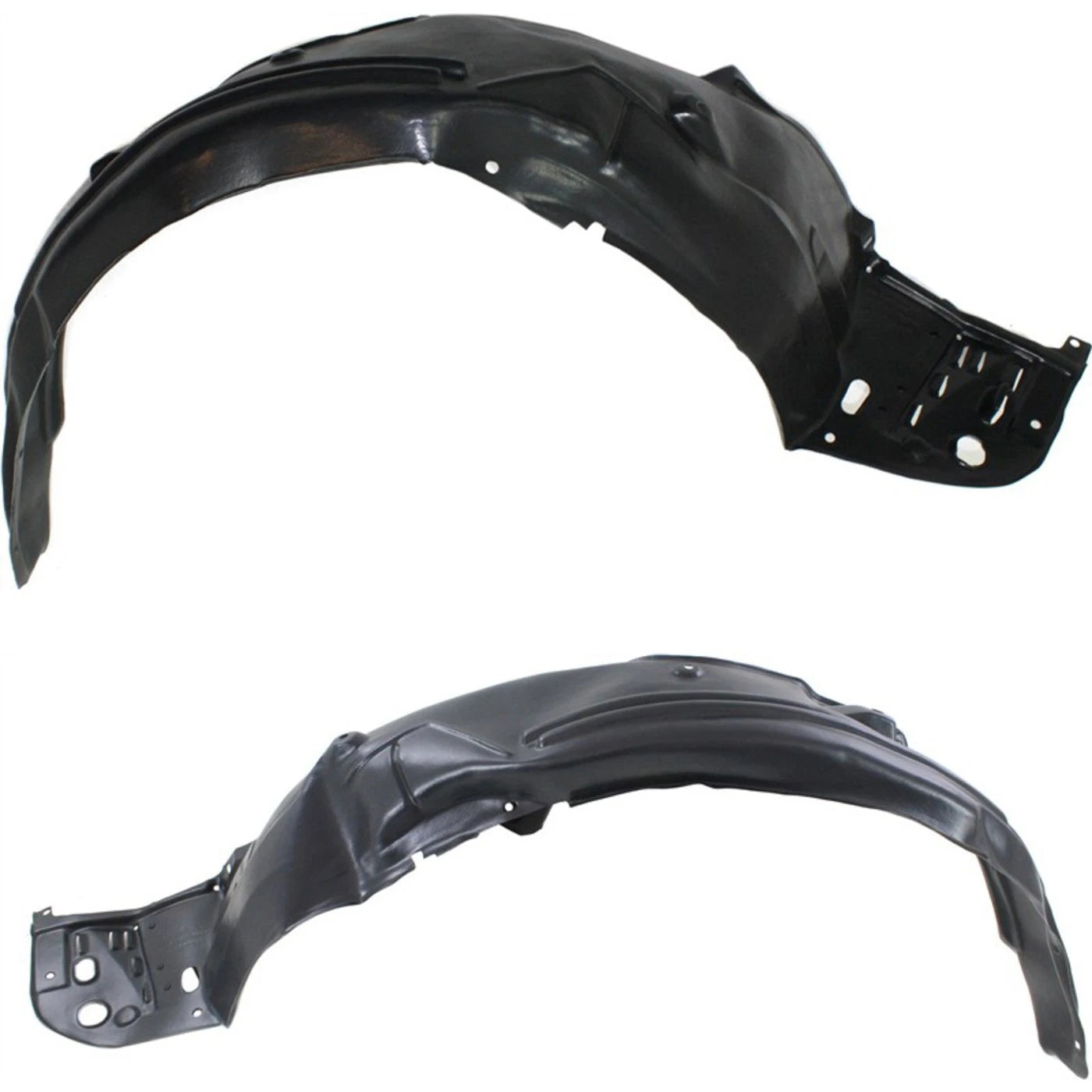 2pc Inner Fender Liner Compatible with Honda Accord 2013-2015 HO1249152 HO1248152 Front Passenger and Driver