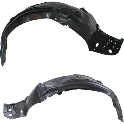 2pc Inner Fender Liner Compatible with Honda Accord 2013-2015 HO1249152 HO1248152 Front Passenger and Driver