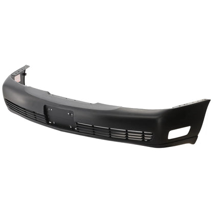 Primed Front Bumper Cover 19151273 GM1000610 Replacement For Cadillac DeVille 2000 2001 2002 2003 2004 2005 Base DHS Primed