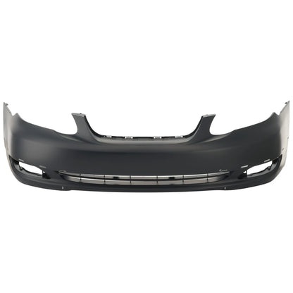 Primed Front Bumper Cover Primed 5211902947 521190Z939 TO1000298 Replacement For Toyota Corolla 2005 2006 2007 2008