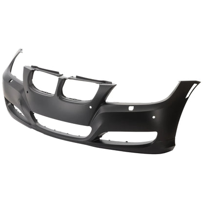 Primed Primed Bumper Cover 51117226712 BM1000209 Replacement For BMW 328i 2009 2010 2011 2012 Sedan Wagon With Headlight Washer Holes Front