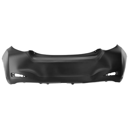 Primed Bumper Cover Fascia Rear 5215952966 TO1100298 Replacement For Toyota Yaris 2012 2013 2014 Primed