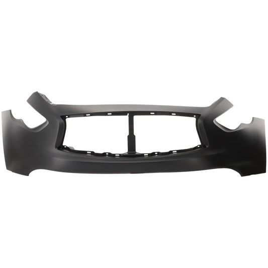 Primed Front Bumper Cover IN1000255 FBM223EV0H Replacement For Infiniti QX70 2014 2015 2016 2017 Primed