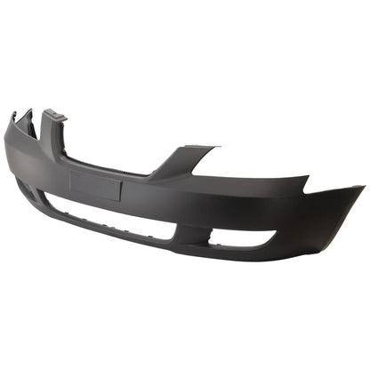 Primed Front Bumper Cover 865113K000 HY1000161 Replacement For Hyundai Sonata 2006 2007 2008 with Fog Light Hole Primed