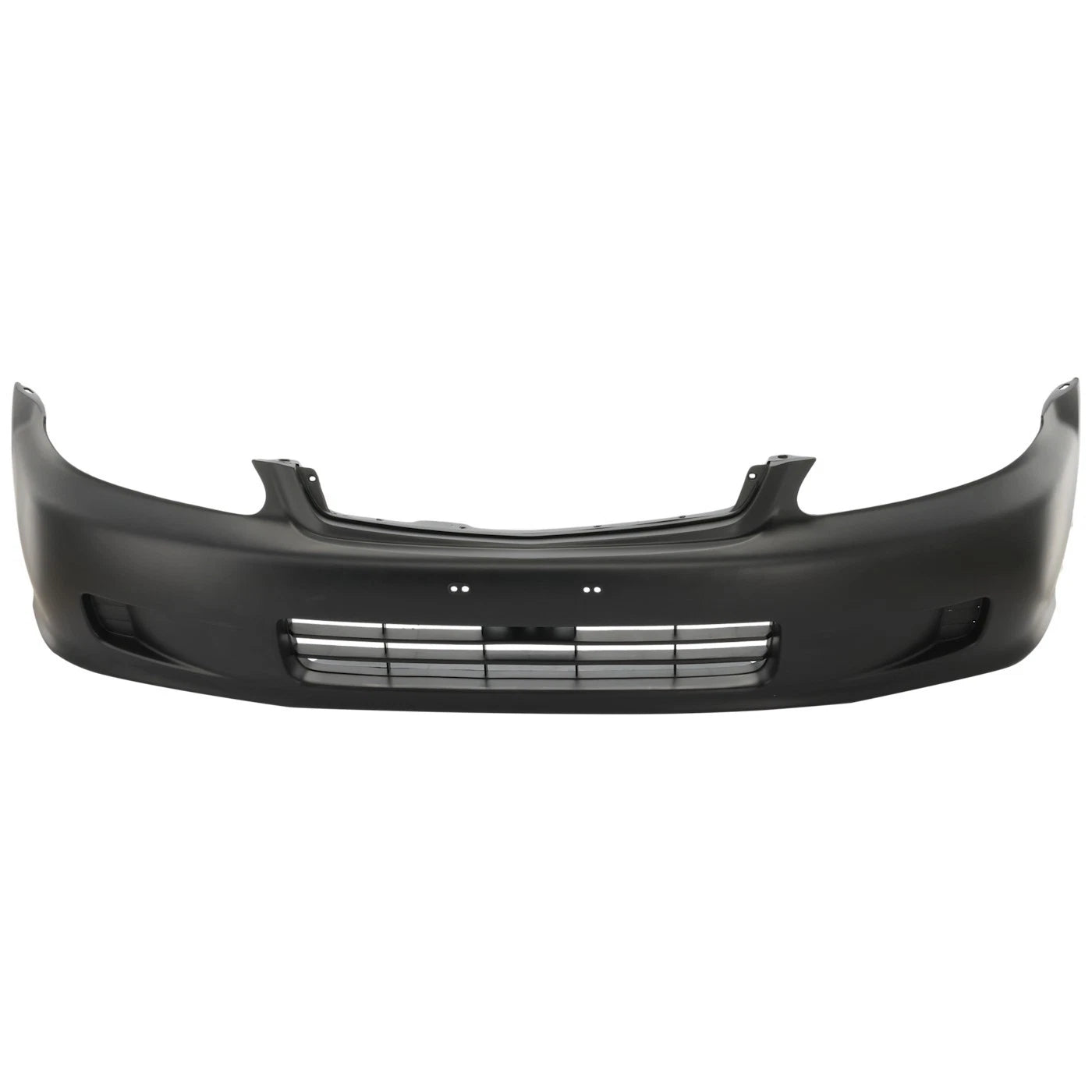 Primed Bumper Cover 04711S01A01ZZ HO1000184 Replacement For Honda Civic 1999 2000 Front Sedan With License Plate Provision Primed