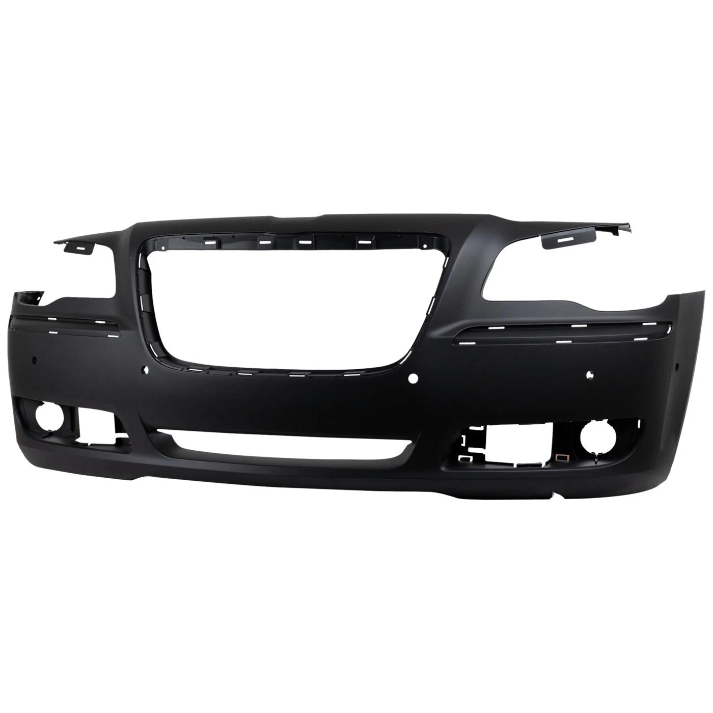 Primed Primed Bumper Cover 68127939AE CH1000A01 Replacement For Chrysler 300 2011 2012 2013 2014 with Parking Aid Sensor Holes Front