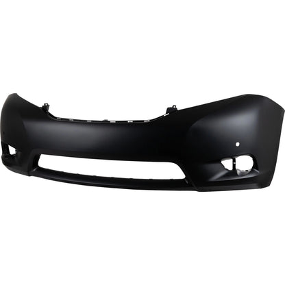 Primed Front Bumper Cover 5211908902 TO1000368 Replacement For Toyota Sienna 2011 2012 2013 2014 2015 2016 2017 Limited XLE Primed