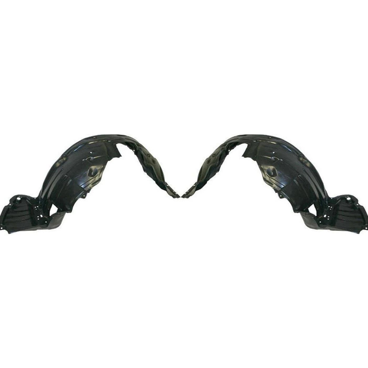2pc Inner Fender Liner Compatible with Lexus LS430 2001-2003 Front Driver and Passenger LX1249104 LX1248104 Front Passenger and Driver