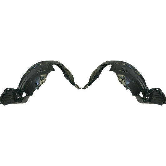 2pc Inner Fender Liner Compatible with Lexus LS430 2001-2003 Front Driver and Passenger LX1249104 LX1248104 Front Passenger and Driver