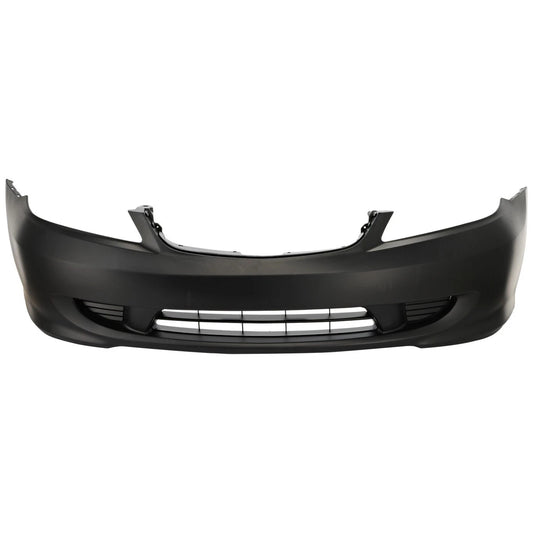 Primed Bumper Cover 04711S5AA91ZZ HO1000216 Replacement For Honda Civic 2004 2005 Coupe Sedan Primed Front