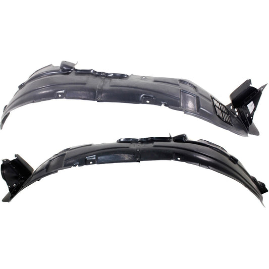 2pc Inner Fender Liner Compatible with Kia Sorento 2011-2013 Front Driver & Passenger with Sport Pkg KI1248141 KI1249141 Front Passenger and Driver