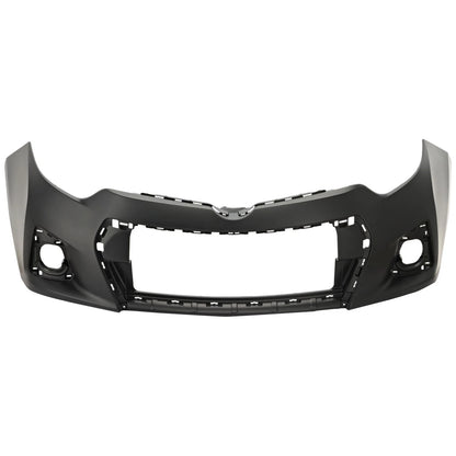 Primed Bumper Cover 5211903906 TO1000400 Replacement For Toyota Corolla 2014 2015 2016 S/Special Edition Models Primed Front