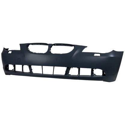 Primed Front Bumper Cover 51117111739 BM1000154 Replacement For BMW 530i 525i 2004 2005 2006 2007 Replacement For BMW 550i 530xi 525xi 2006 2007 Primed