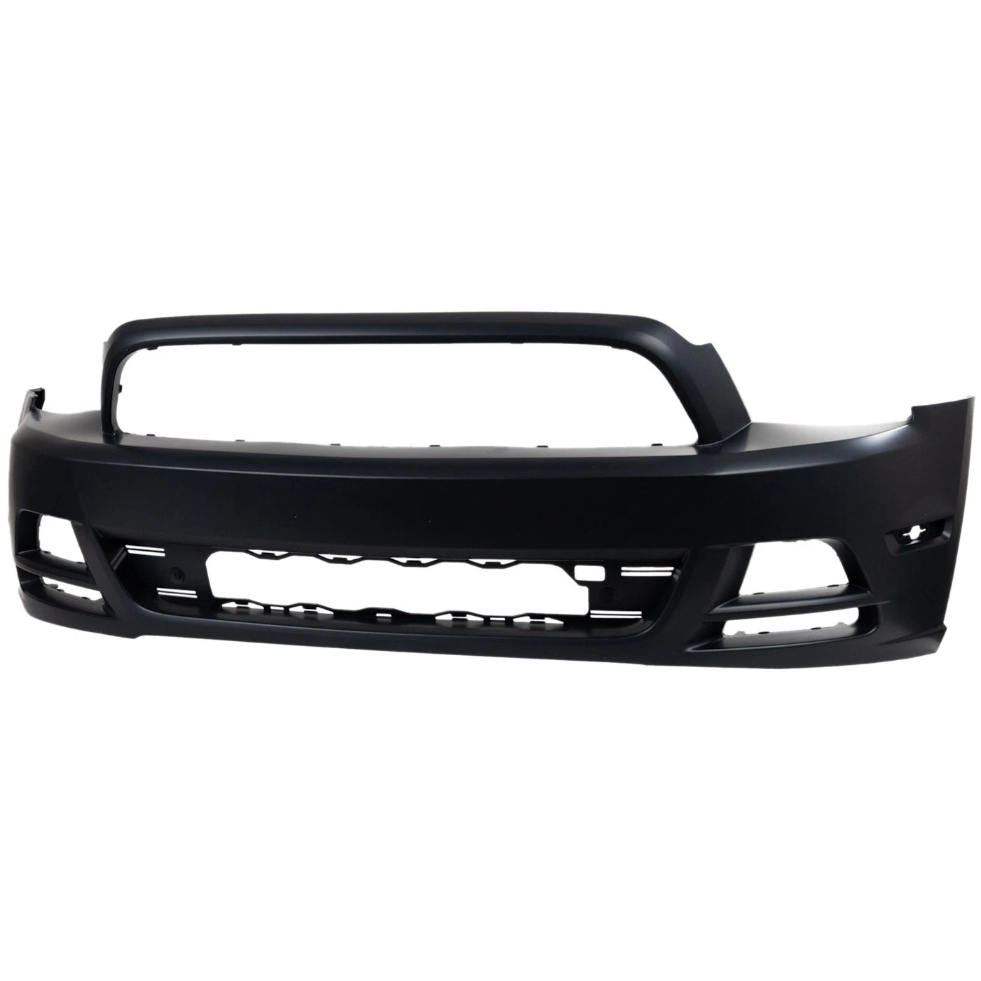 Primed Front Bumper Cover DR3Z17D957ABPTM FO1000670 Replacement For Ford Mustang 2013 2014  Boss 302 Base GT Primed