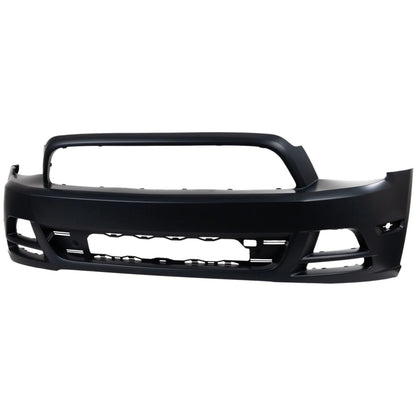 Primed Front Bumper Cover DR3Z17D957ABPTM FO1000670 Replacement For Ford Mustang 2013 2014  Boss 302 Base GT Primed