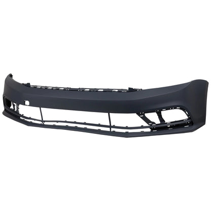Primed Front Bumper Cover 5C6807217MGRU VW1000220 Replacement For Volkswagen Jetta 2015 2016 2017 2018 Primed