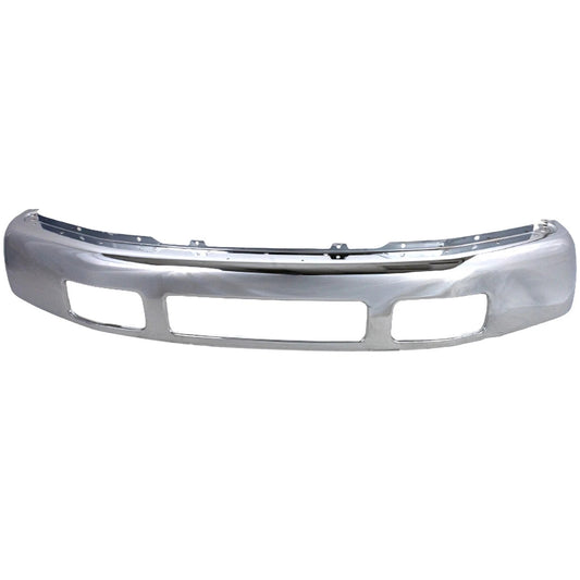 Primed Front Bumper Cover 5C3Z17757BA FO1002392 Replacement For Ford F-250 F-350 2005 2006 2007 Super Duty Chromed