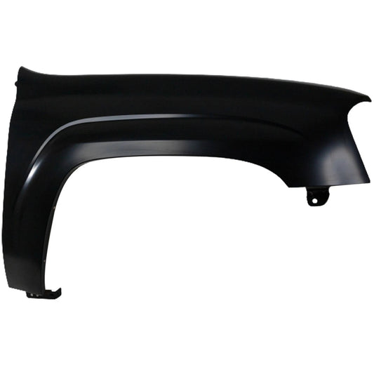 Primed Fender Replacement For Chevrolet Trailblazer 2002 2003 2004 2005 2006 2007 2008 2009 Front Passenger Side 12477994 GM1241289