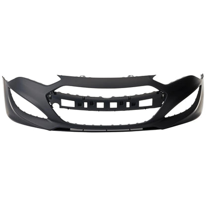 Primed Front Bumper Cover 865112M300 HY1000197 Replacement For Hyundai Genesis 2013 2014 2015 2016 Coupe Primed with Fog Light Holes