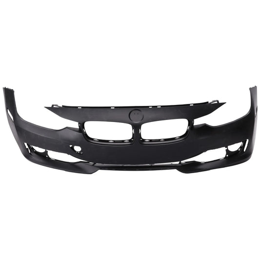 Primed Front Bumper Cover 51117293085 BM1000276 Replacement For BMW 328i 320i 335i 2012 2013 2014 2015 Primed With Fog Light Holes