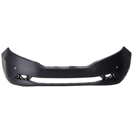 Primed Front Bumper Cover 04711TK8A81ZZ HO1000295 Replacement For Honda Odyssey 2011 2012 2013 2014 2015 2016 2017 Touring with Park Sensor Holes Primed