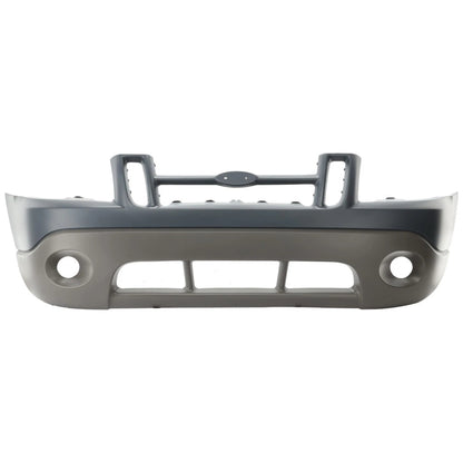 Primed Front Bumper Cover 1L5Z17D957GAA FO1000463 Replacement For Ford Explorer 2001 2002 2003 Sport With Emblem Provision