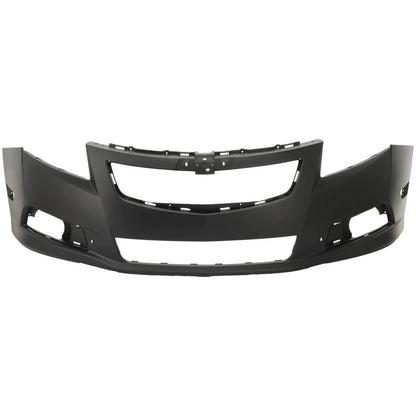Primed Front Bumper Cover Primed 95217521 GM1000925 Replacement For Chevrolet Cruze 2011 2012 2013 2014 LT LTZ with RS Package