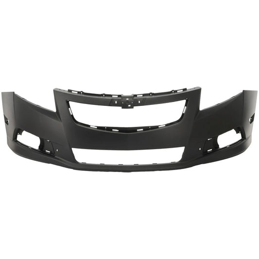 Primed Front Bumper Cover Primed 95217521 GM1000925 Replacement For Chevrolet Cruze 2011 2012 2013 2014 LT LTZ with RS Package