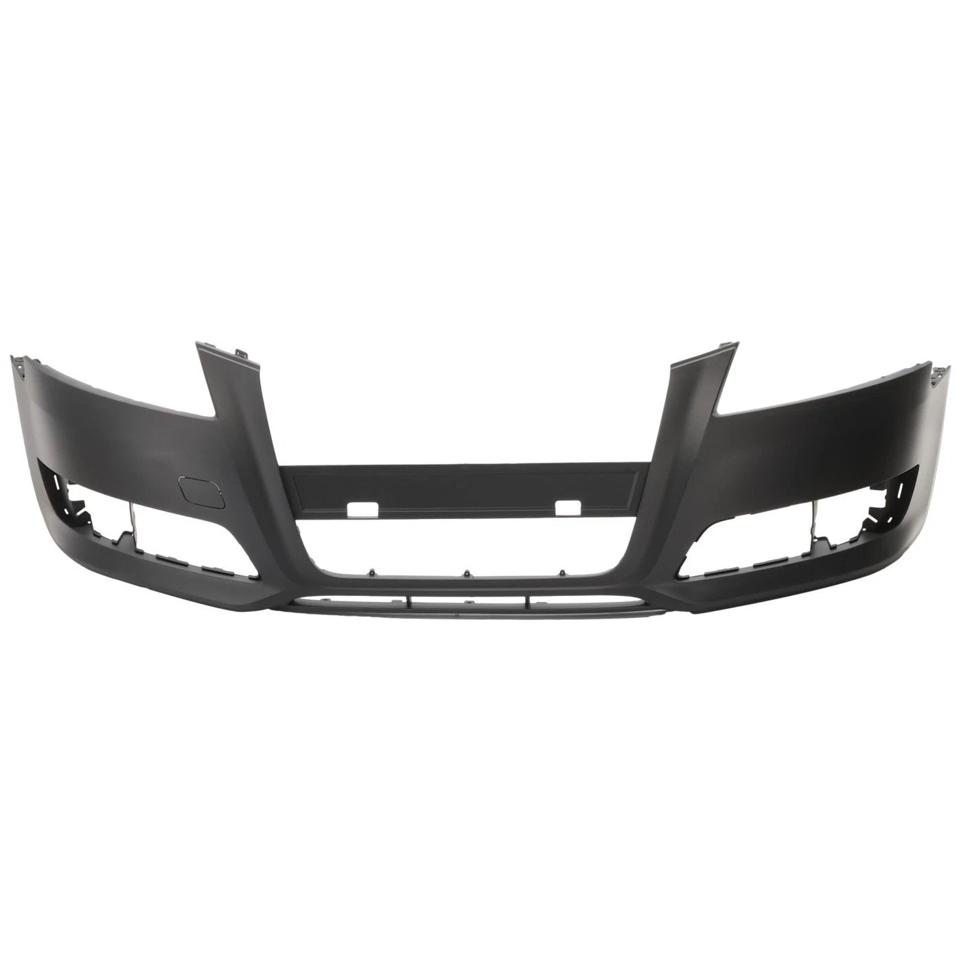 Primed Front Bumper Cover 8P0807105EGRU AU1000169 Replacement For Audi A3 Quattro A3 2009 2010 2011 2012 2013 Primed With Fog Lamp Holes