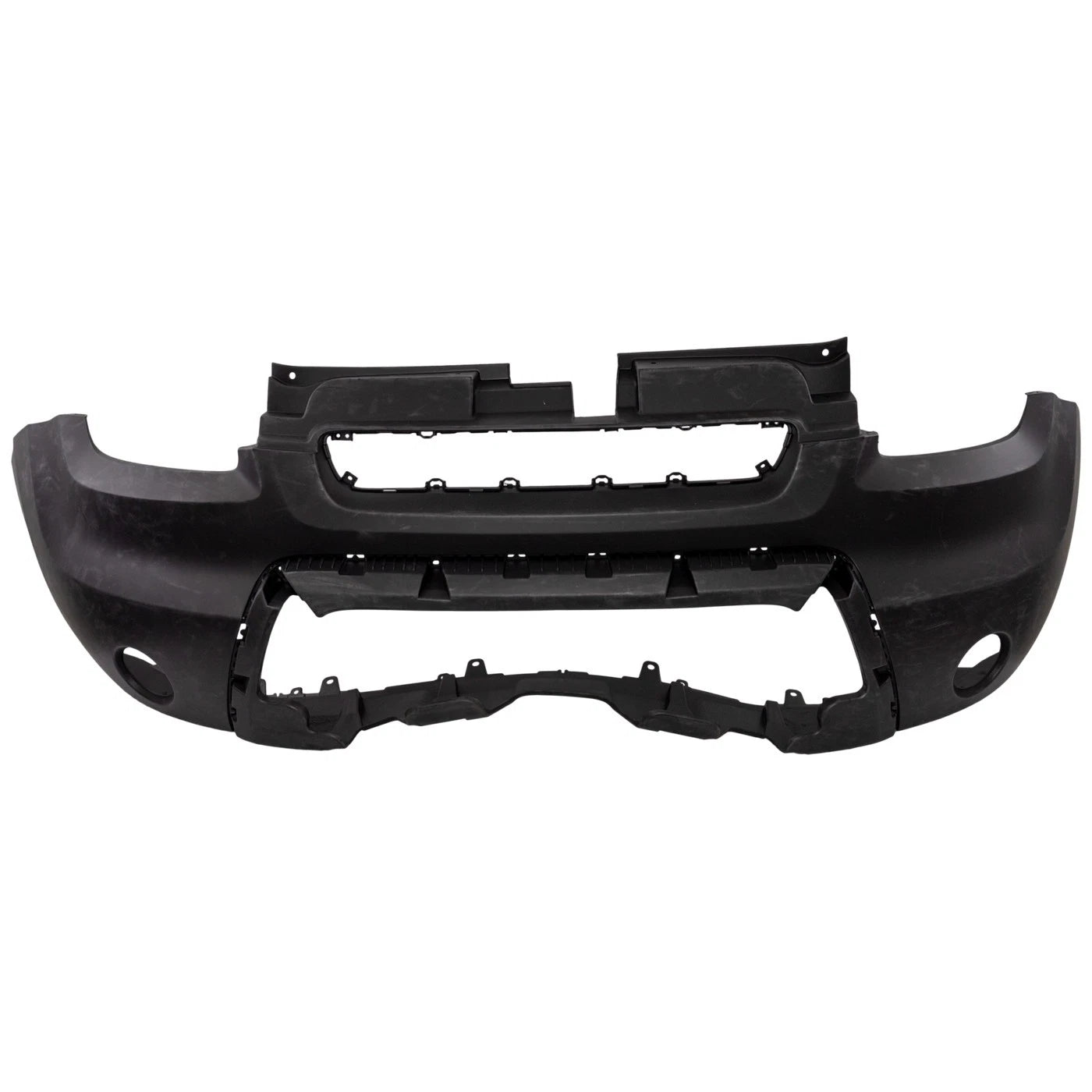 Primed Front Bumper Cover 865112K000 KI1000147 Replacement For Kia Soul 2010 2011 with Fog Lamp Holes Primed