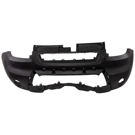 Primed Front Bumper Cover 865112K000 KI1000147 Replacement For Kia Soul 2010 2011 with Fog Lamp Holes Primed