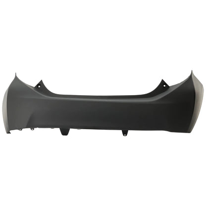 Primed Rear Bumper Cover 5215952971 5215952981 TO1100302 Replacement For Toyota Prius C 2012 2013 2014 2015 2016 Primed