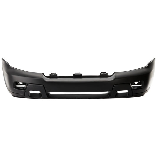 Primed Front Bumper Cover 19120983 GM1000815 Replacement For Chevrolet Trailblazer 2006 2007 2008 2009 Primed With Fog Lamp Hole