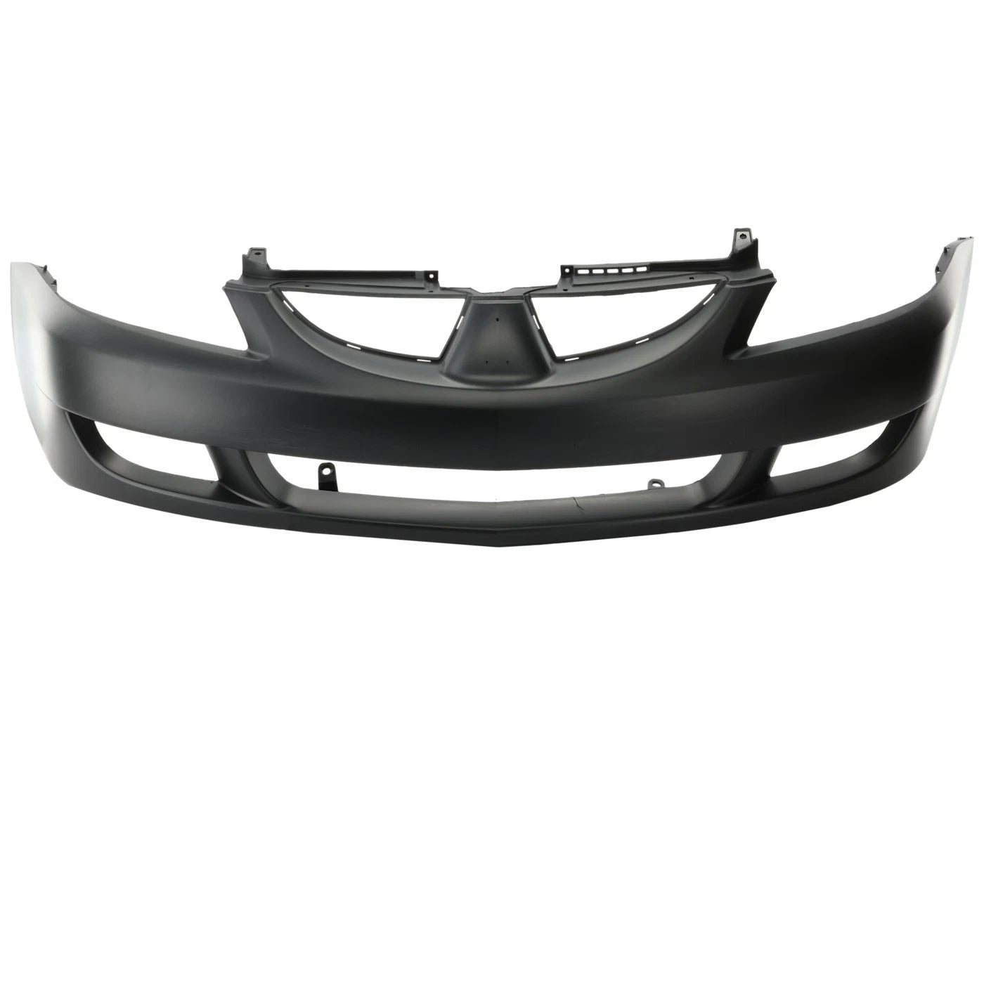 Primed Front Bumper Cover MN161540BA MI1000310 Replacement For Mitsubishi Lancer 2004 2005 with Fog Lamp Holes Primed