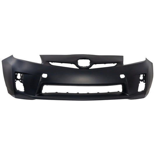 Primed Bumper Cover 5211947917 TO1000359  Replacement For Toyota Prius 2010 2011 With Halogen Headlights Front Primed