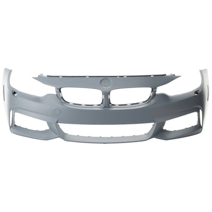 Primed Front Bumper Cover 51118060886 BM1000341 Replacement For BMW 428i 435i 2014 2015 2016 Primed with M Sport Line