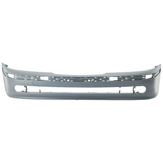 Primed Front Bumper Cover 51117005950 BM1000132 Replacement For BMW 530i 525i 540i 2001 2002 2003 with Fog Lamp Holes Primed