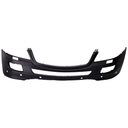 Primed Bumper Cover 1648851225 MB1000232 Replacement For Mercedes Benz ML350 2006 2007 2008 with Parktronic Holes Front Primed