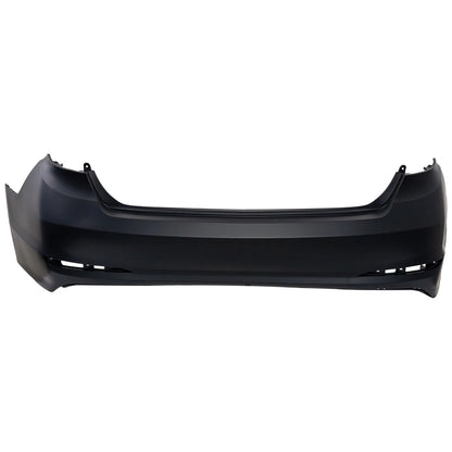 Primed Bumper Cover 86611C2000 HY1100205 Replacement For Hyundai Sonata 2015 2016 2017 Rear Upper Plastic Primed
