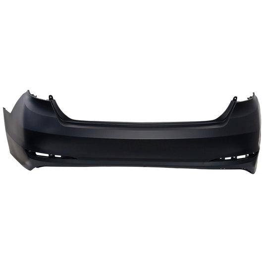 Primed Bumper Cover 86611C2000 HY1100205 Replacement For Hyundai Sonata 2015 2016 2017 Rear Upper Plastic Primed