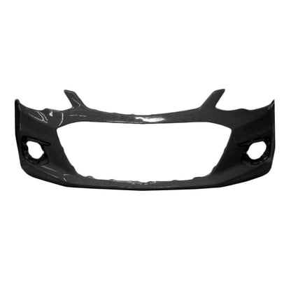 Primed Primered Front Bumper Cover GM1000A23 Replacement For Chevy Sonic w/o RS 2017 2018 2019 2020